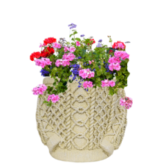 ARAN SWEATER PLANTER